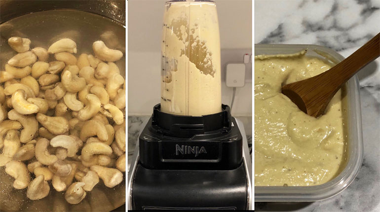 Cashew cream cheese