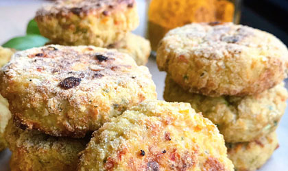 Healthy homemade nuggets